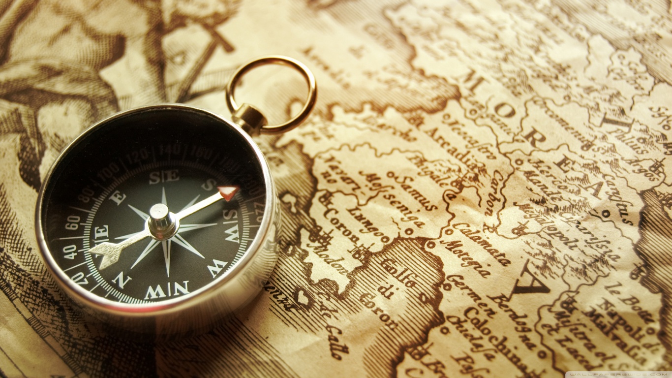 vintage compass wallpaper 1366x768